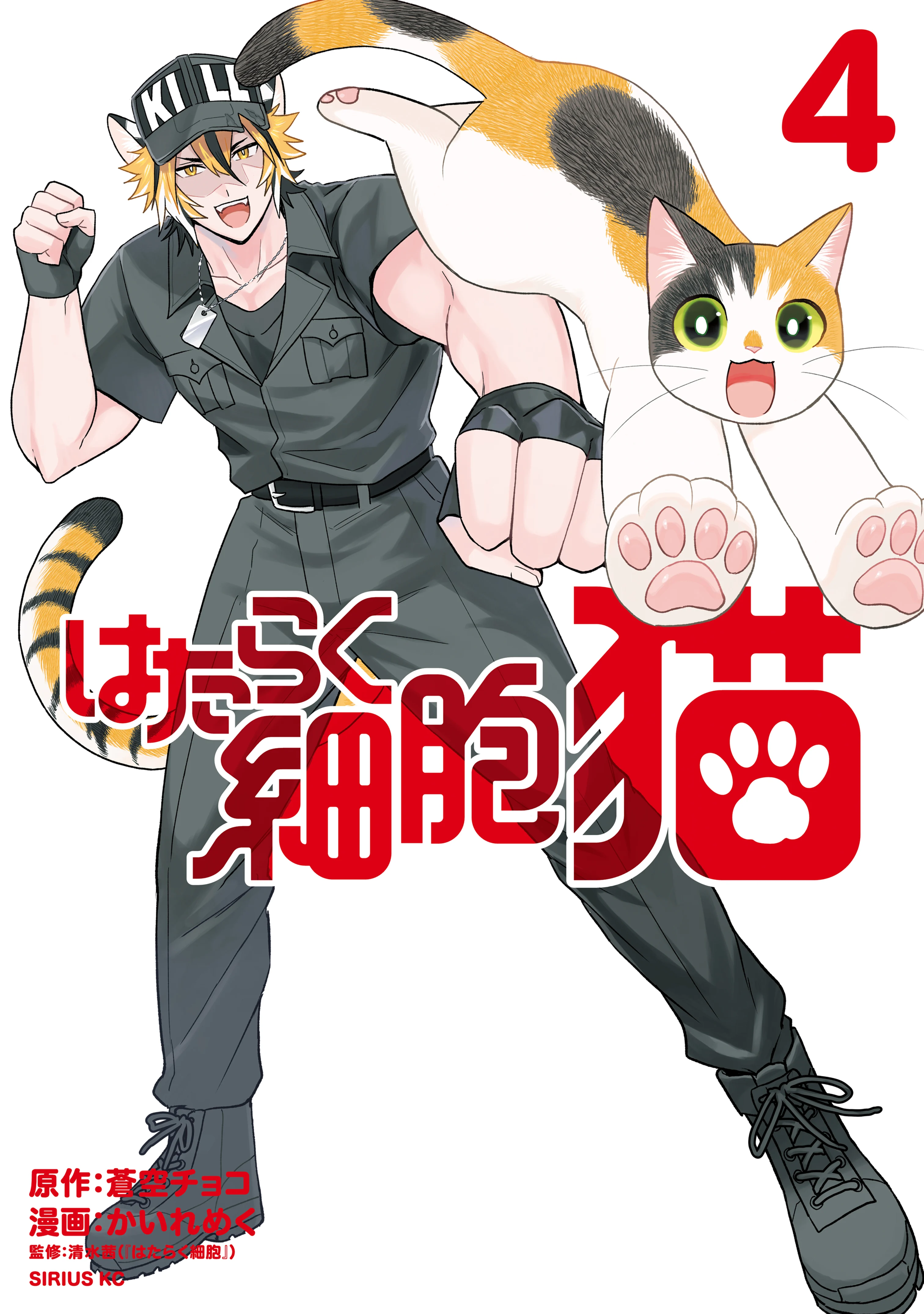Hataraku Saibou Neko