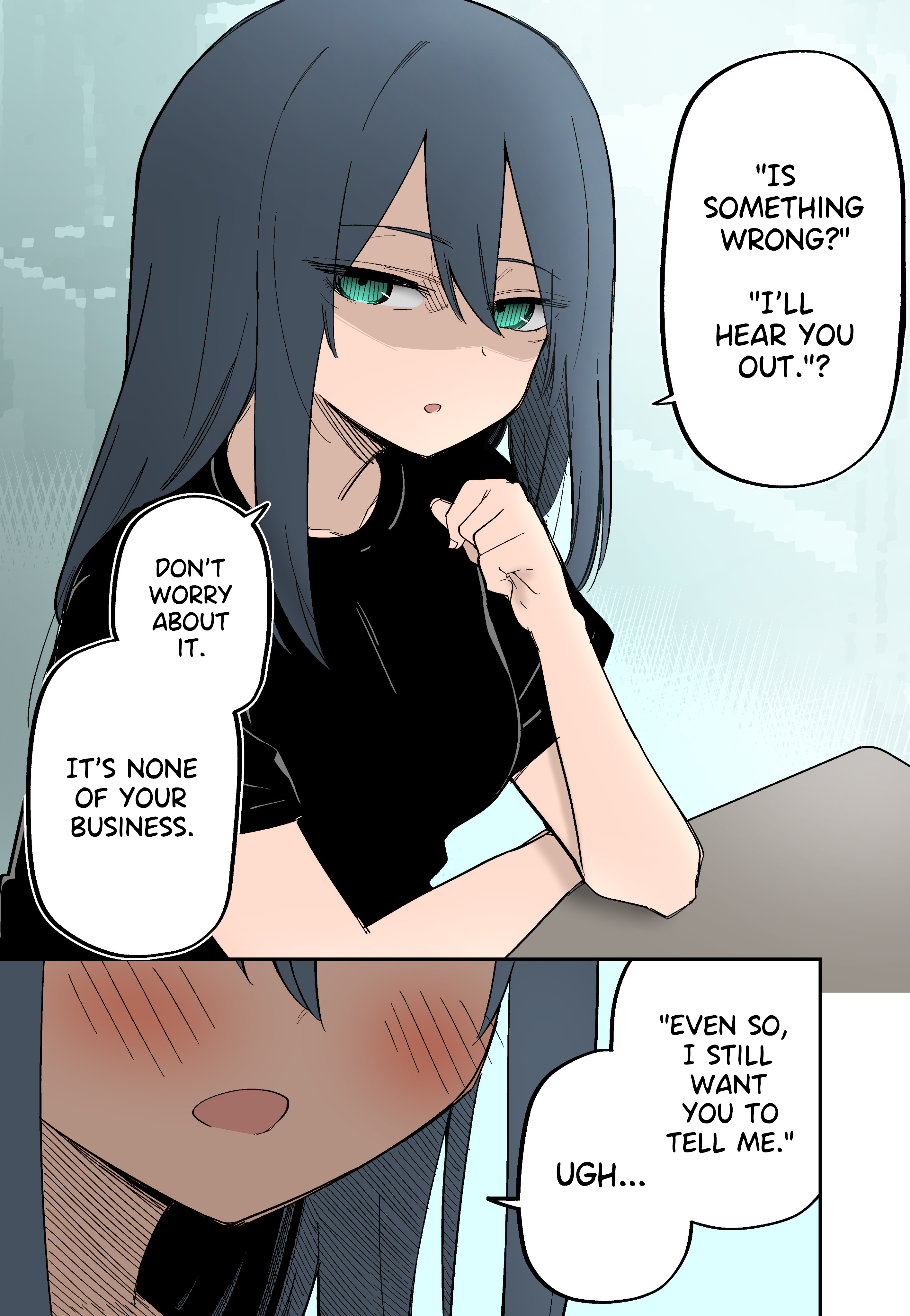 Moto Azadarake no Kanojo ga Shinpai de (Fan Colored)